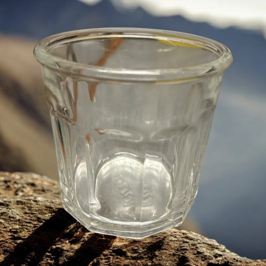 Contenant pour bougie en verre