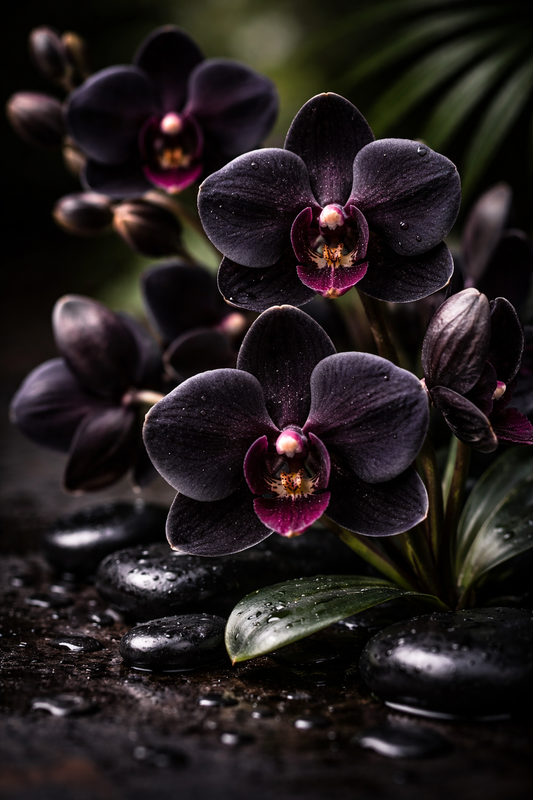 Orchidée noire /N°Lot: TC-26257