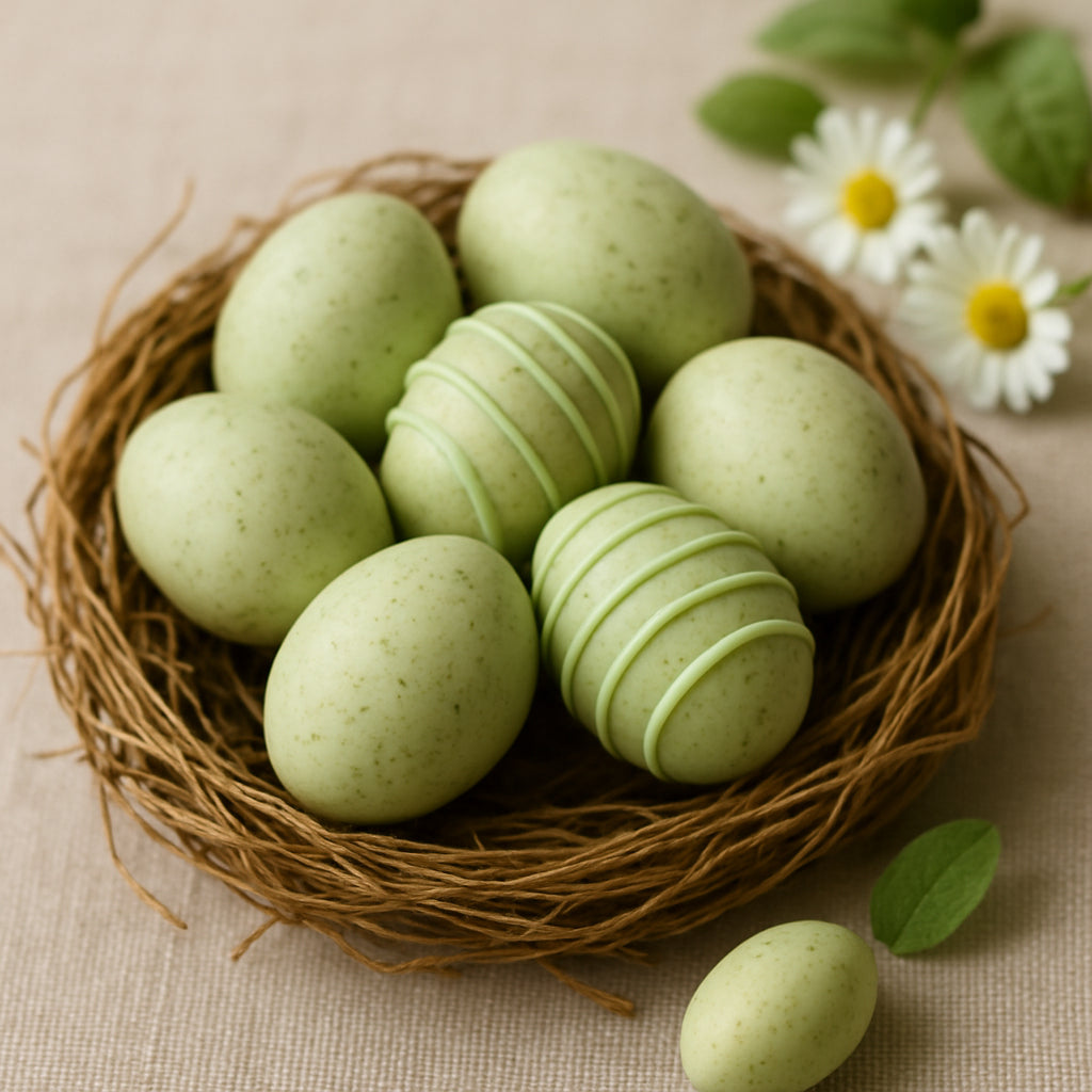 Petit oeuf de Pâques pistache