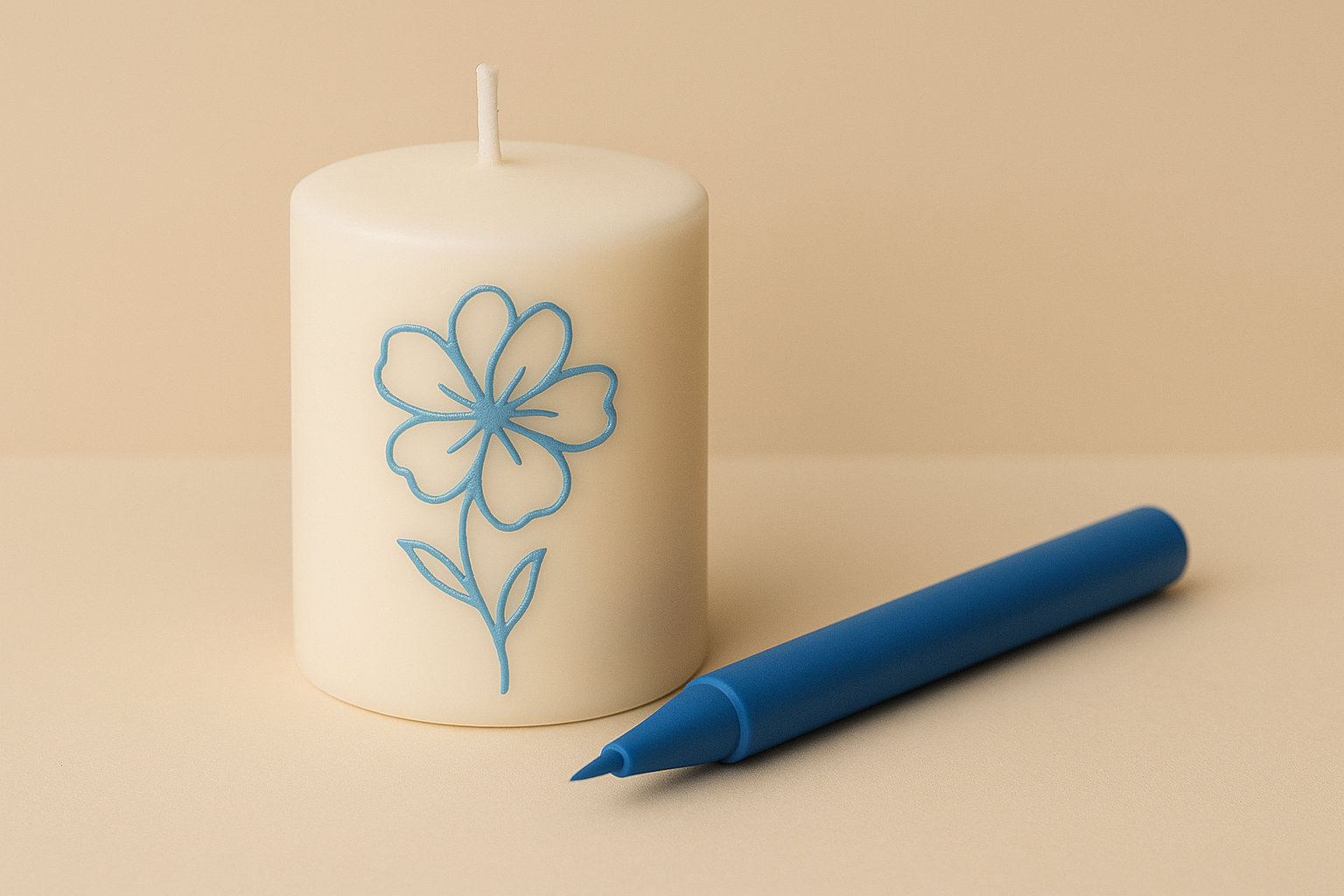 Stylo à Bougie – Précision, Créativité & Finitions Parfaites