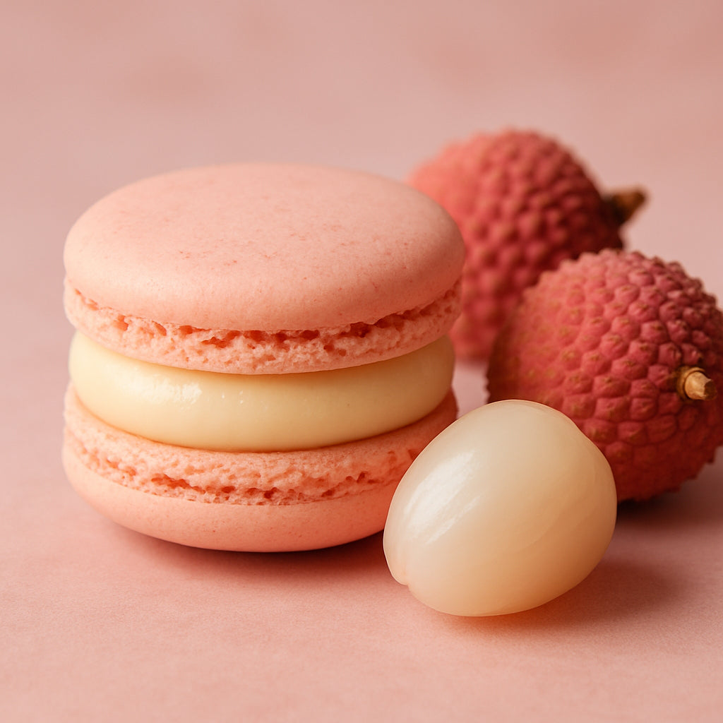 Macaron litchi