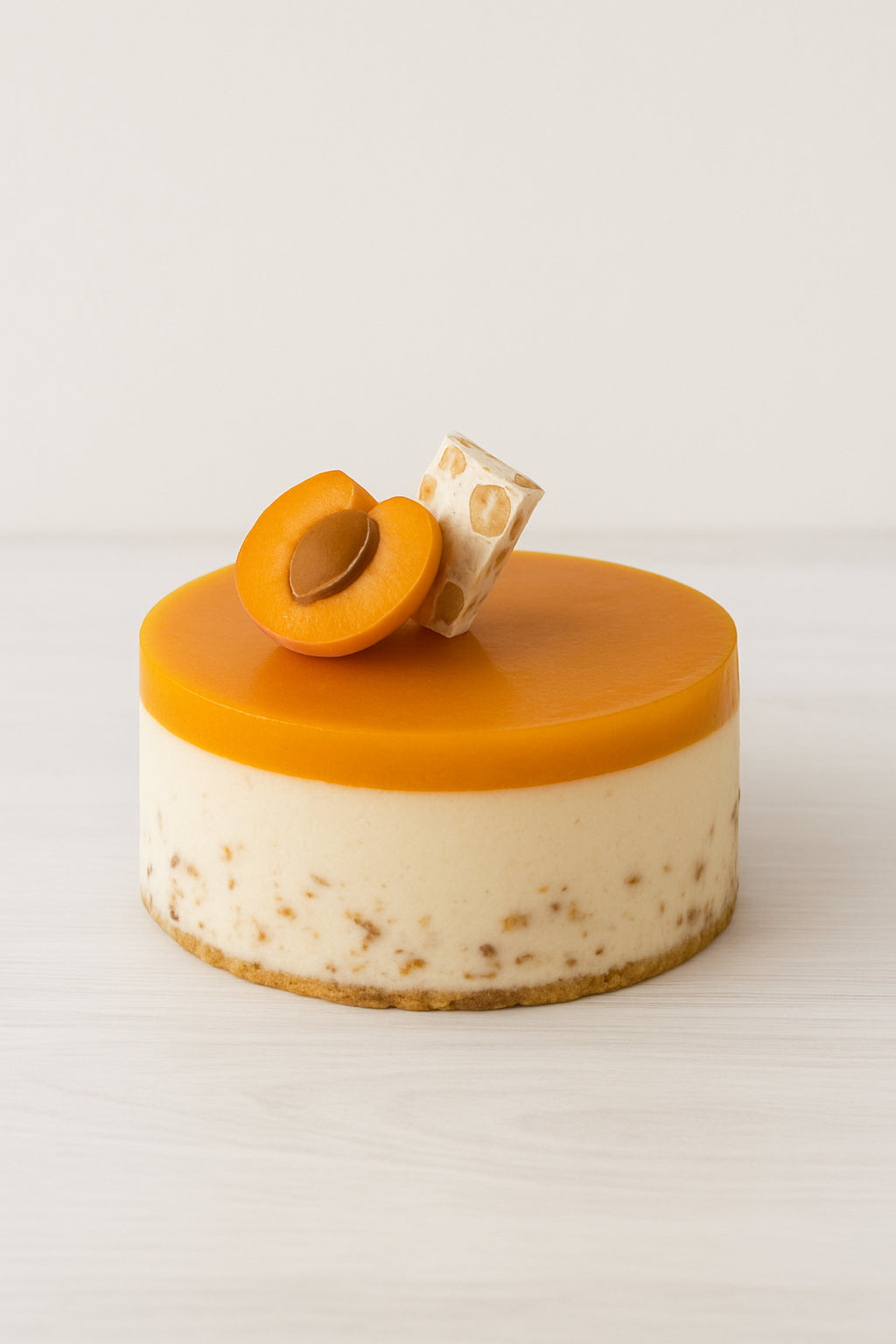 Bavarois abricot & nougat