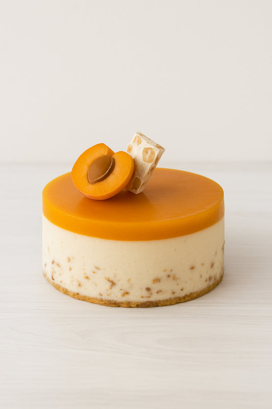 Bavarois abricot & nougat