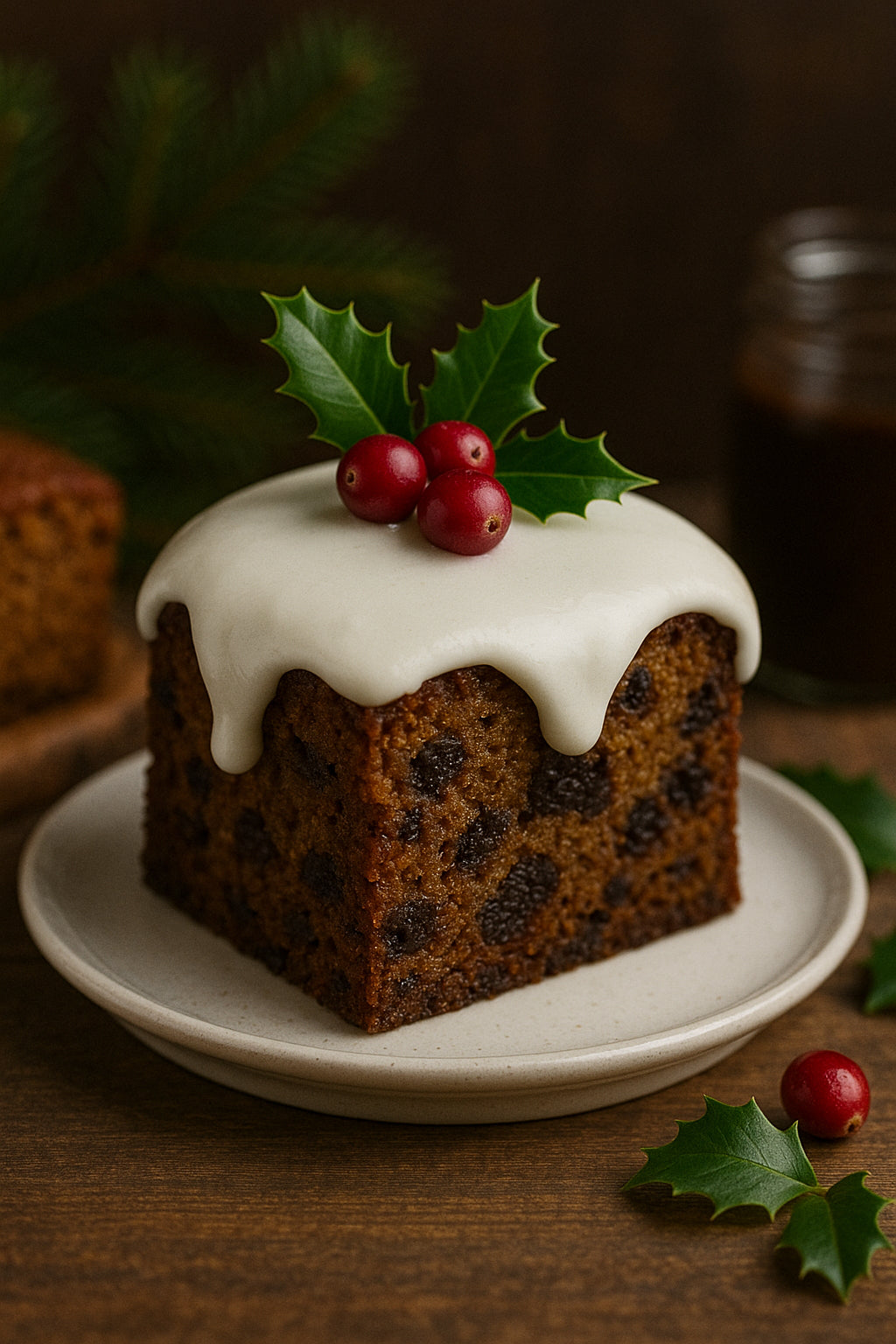 Gâteau aux fruits de Noël