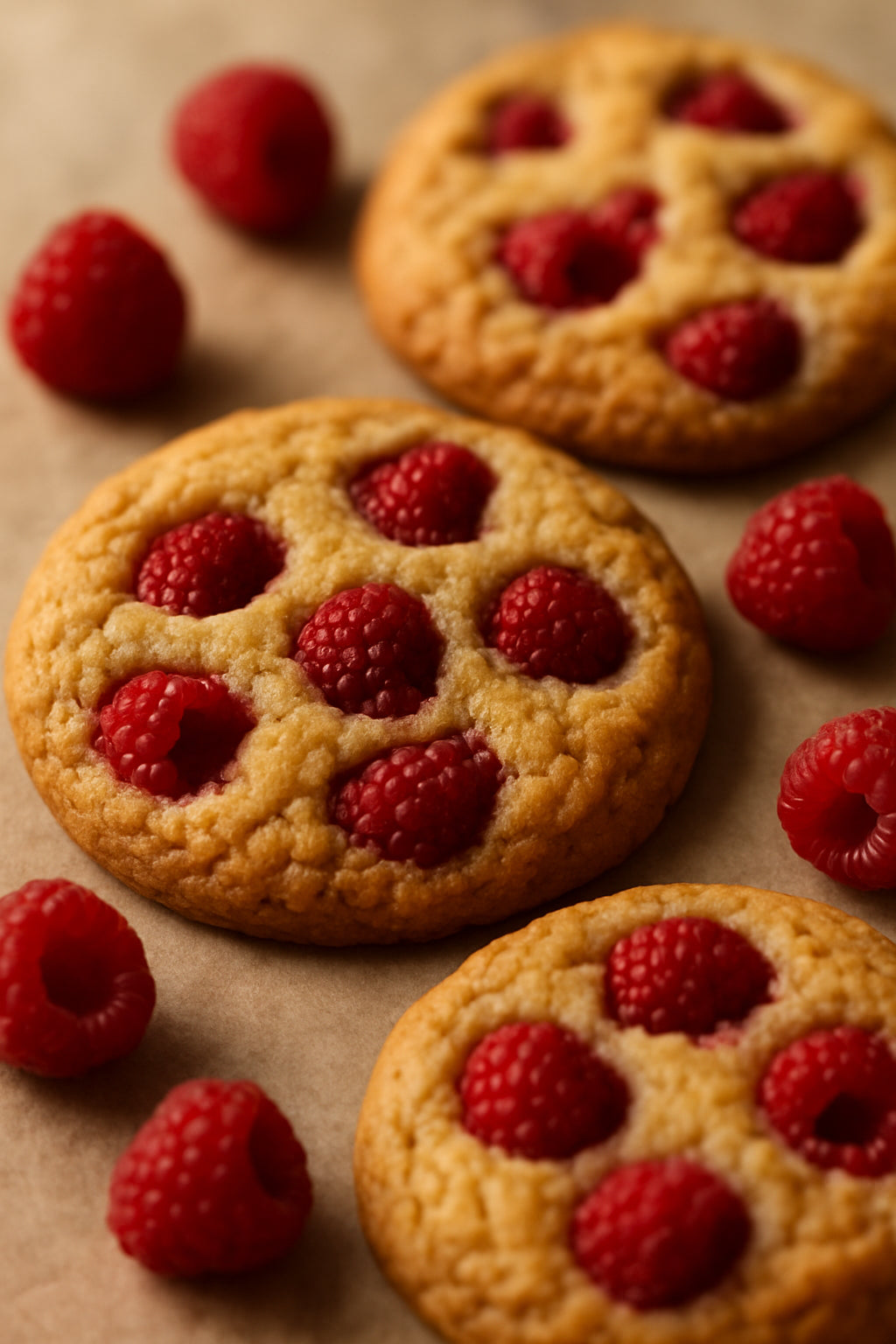 Cookies aux framboise