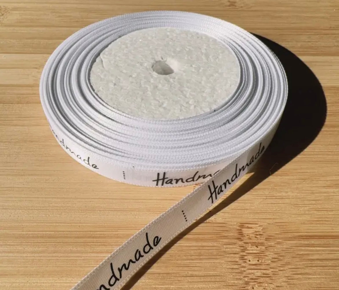 Ruban satiné Handmade