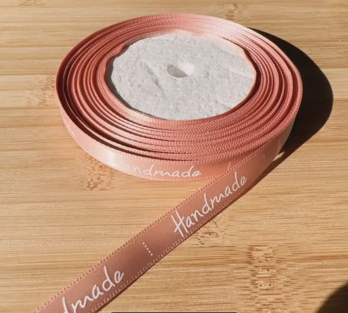 Ruban satiné Handmade