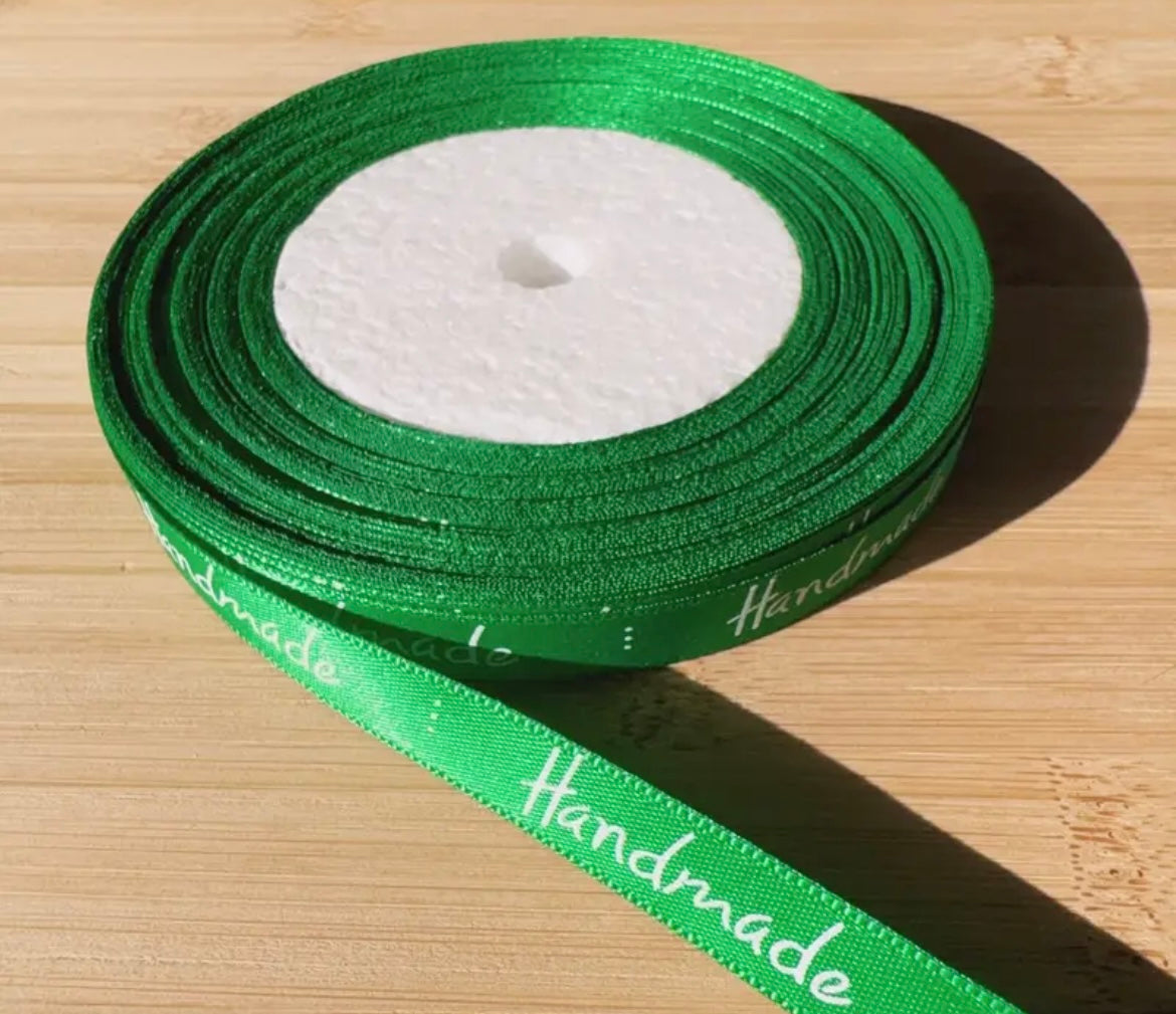 Ruban satiné Handmade