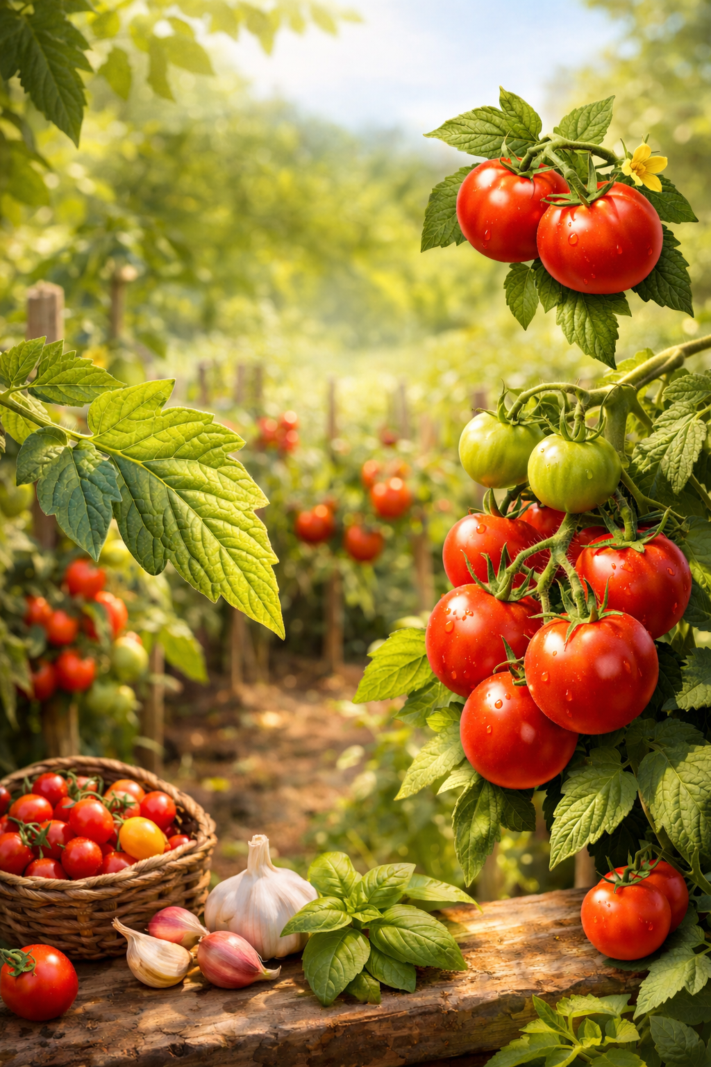 Feuille de tomates