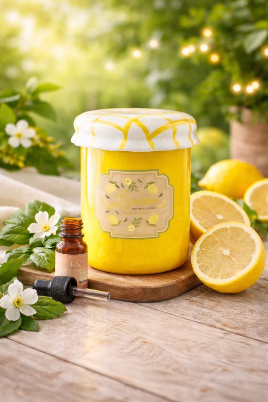 Brûleur Pot de Confiture Citron