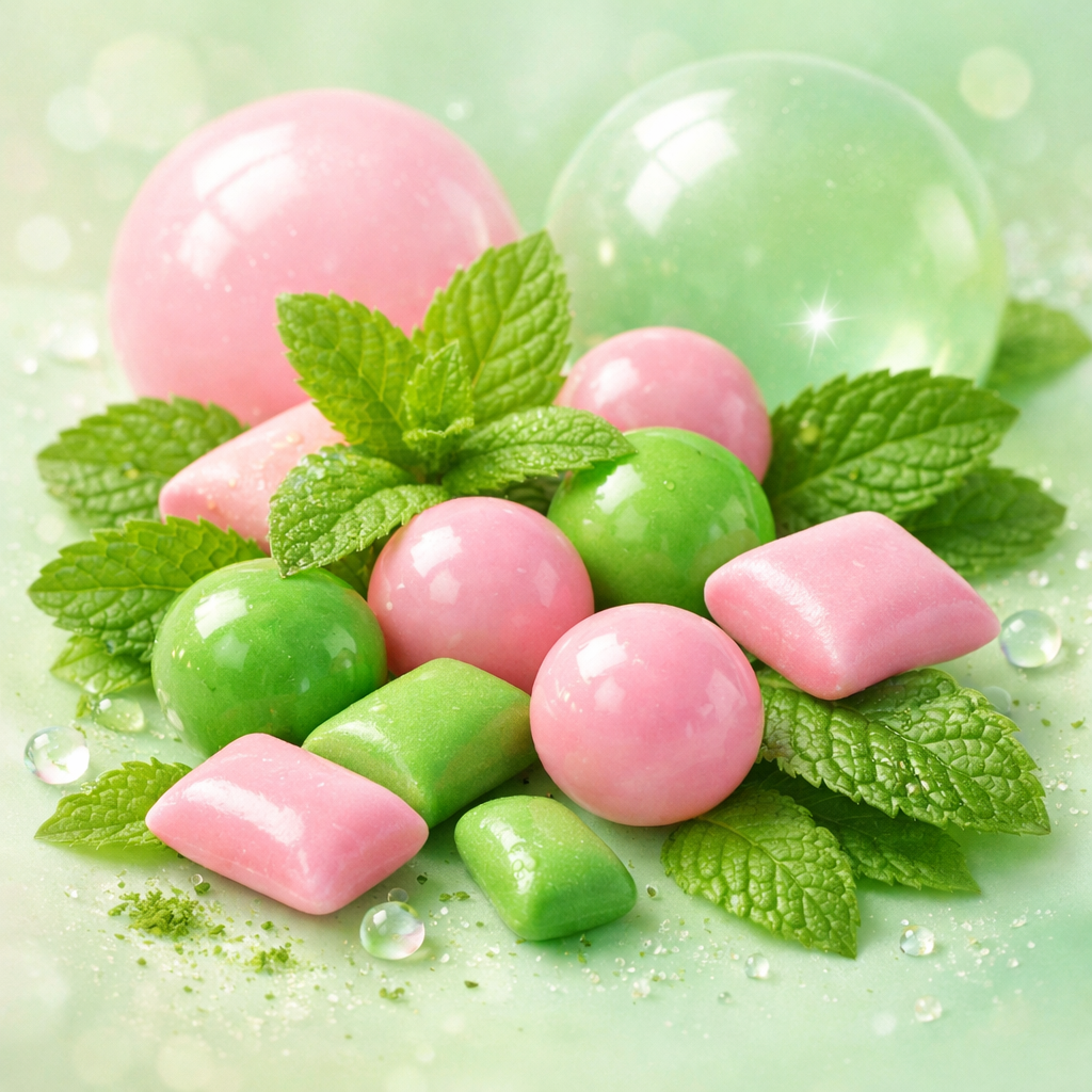 bubbelgum menthe chlorophylle