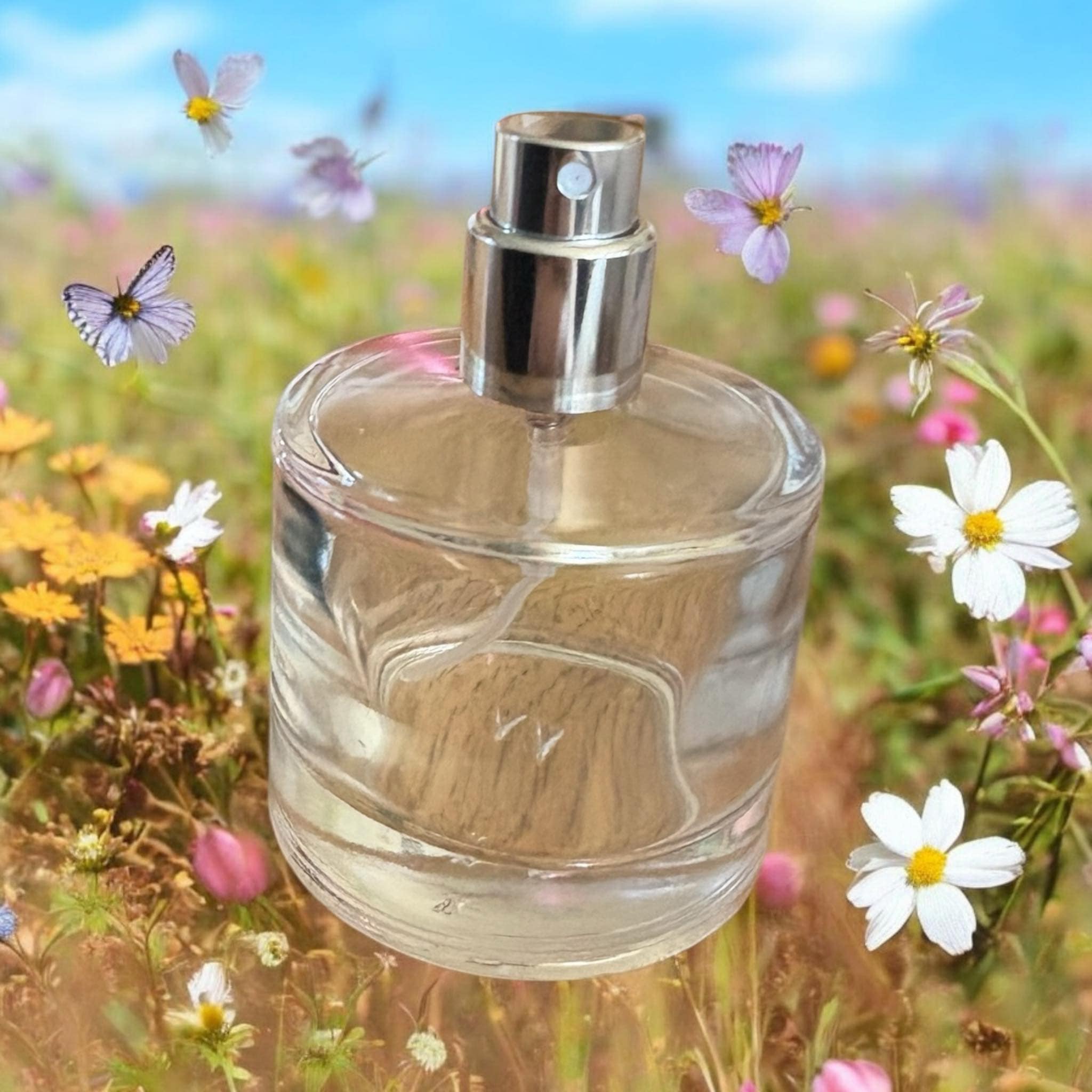Flacon de parfum bouchon noire 30ml