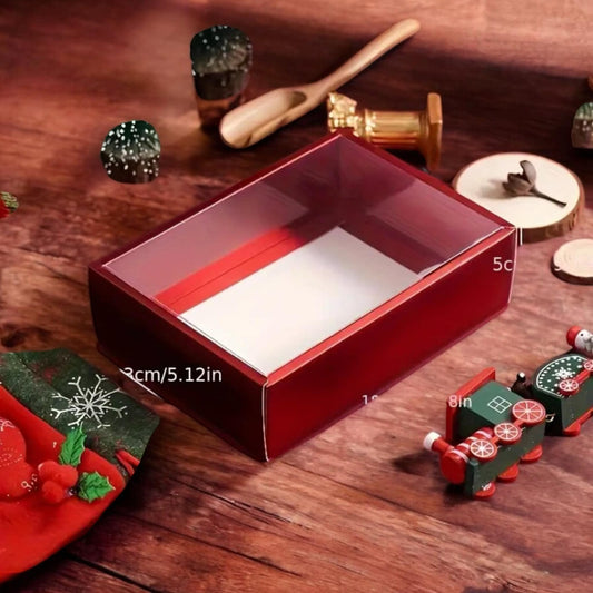 Gift box rouge ou or métallique