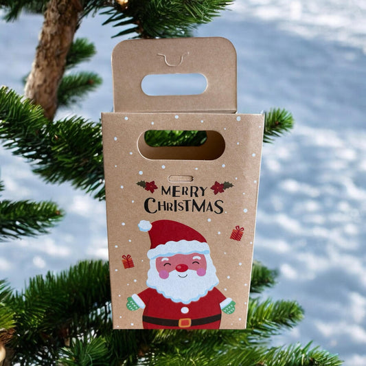 Boîte craft merry christmas