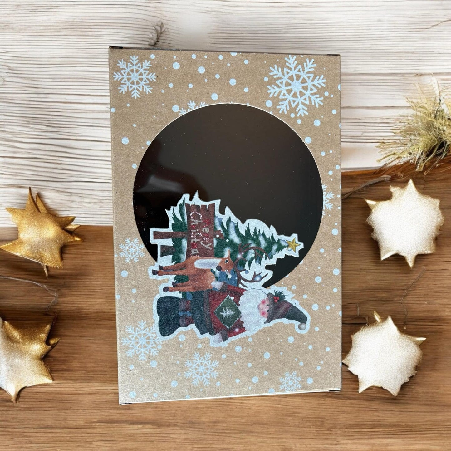 Boîte craft lutin et rennes