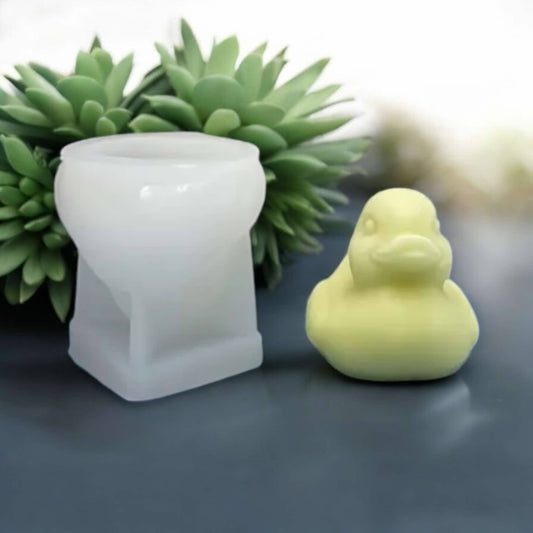 Moule silicone pour bougie canard