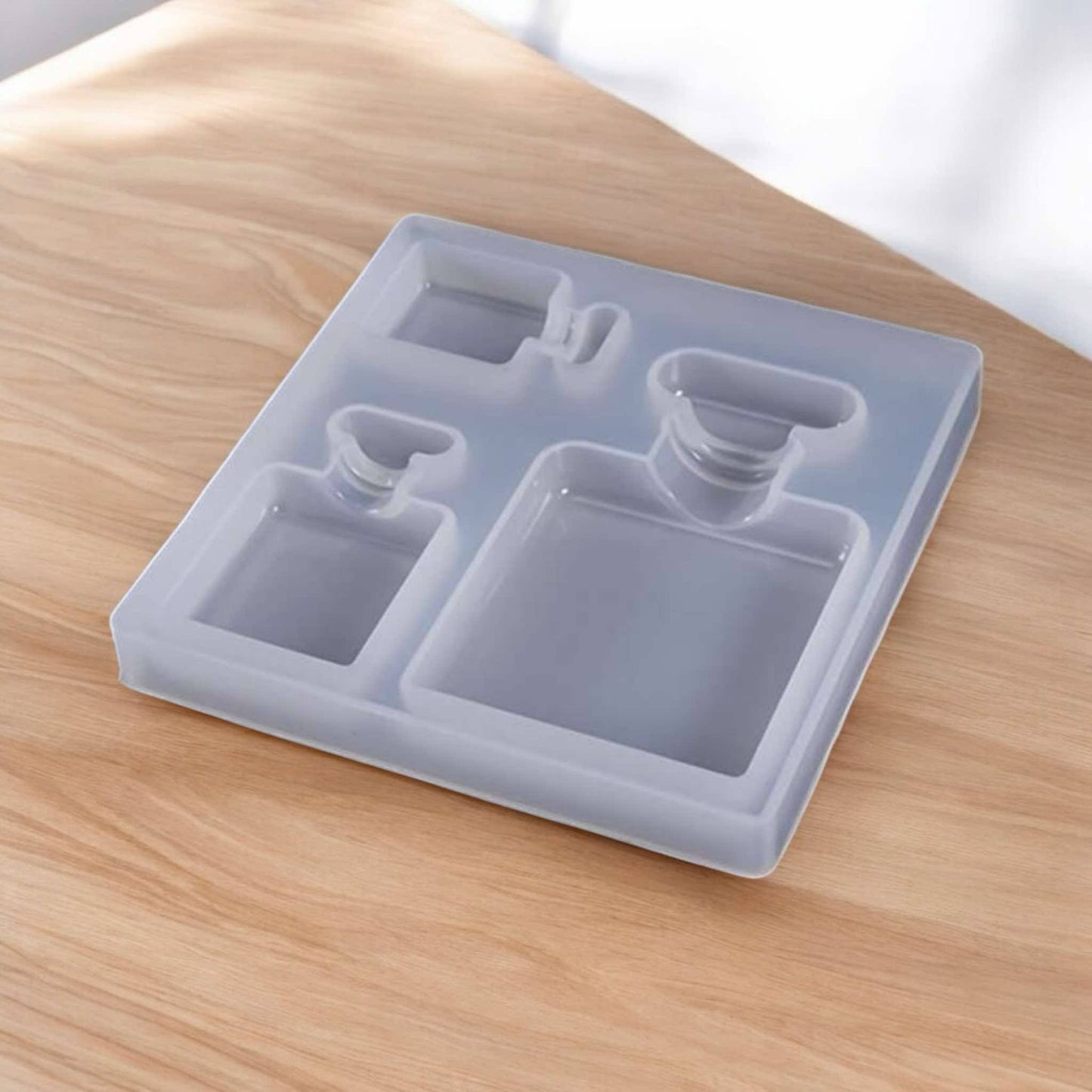Moule silicone flacon de parfum bouteilles