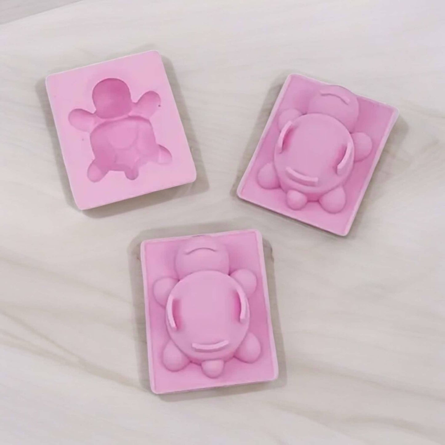 Moule silicone petites tortues 1 pièces