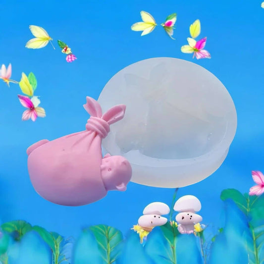 Moule silicone naissance bébé