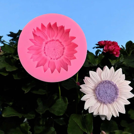Moule silicone fleur de tournesol