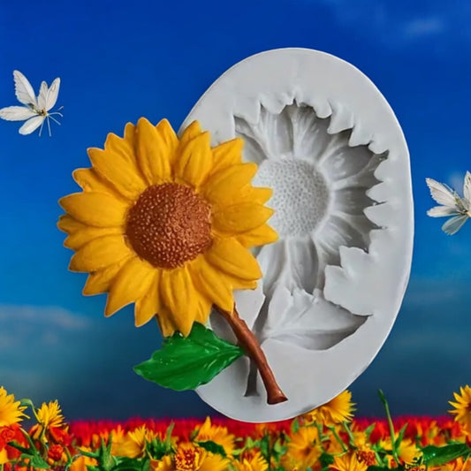 Moule silicone tournesol