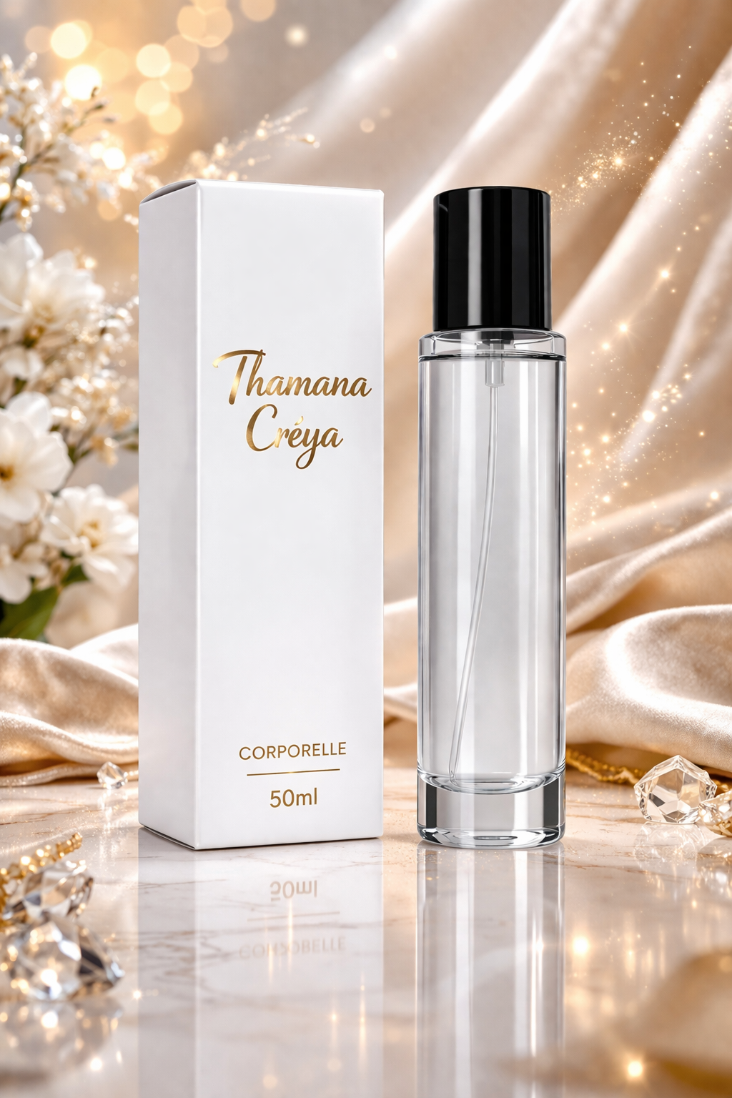 Parfum Corporel 50ml – Thamana Créya (Femme)