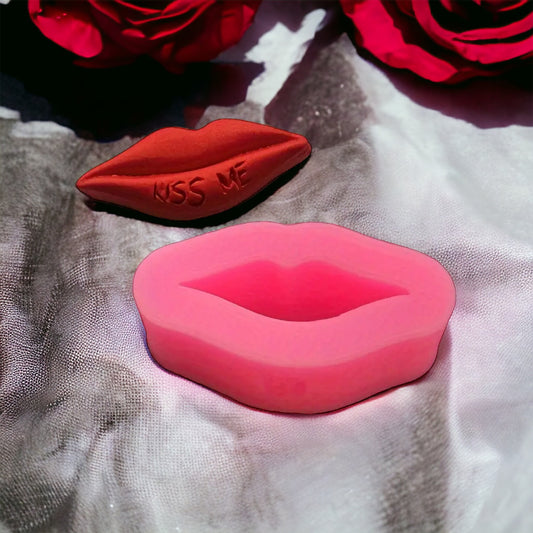 Moule silicone baiser sensuelle