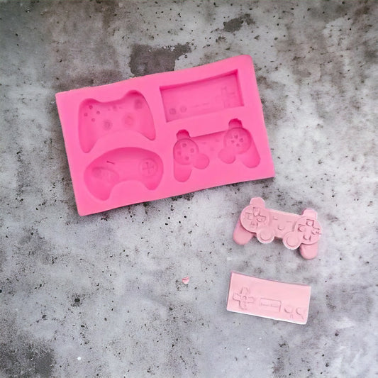 Moule silicone manette de jeux