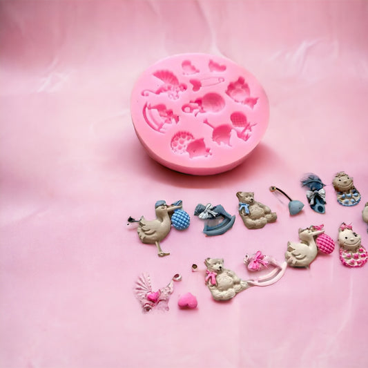 Moule silicone objet de bébé