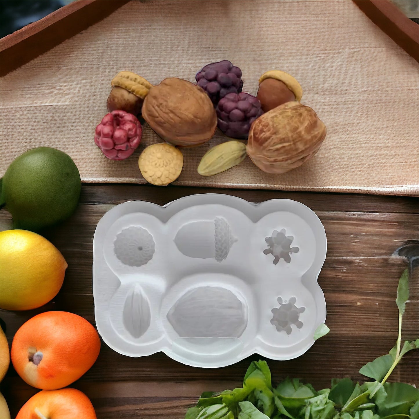 Moule silicone noix