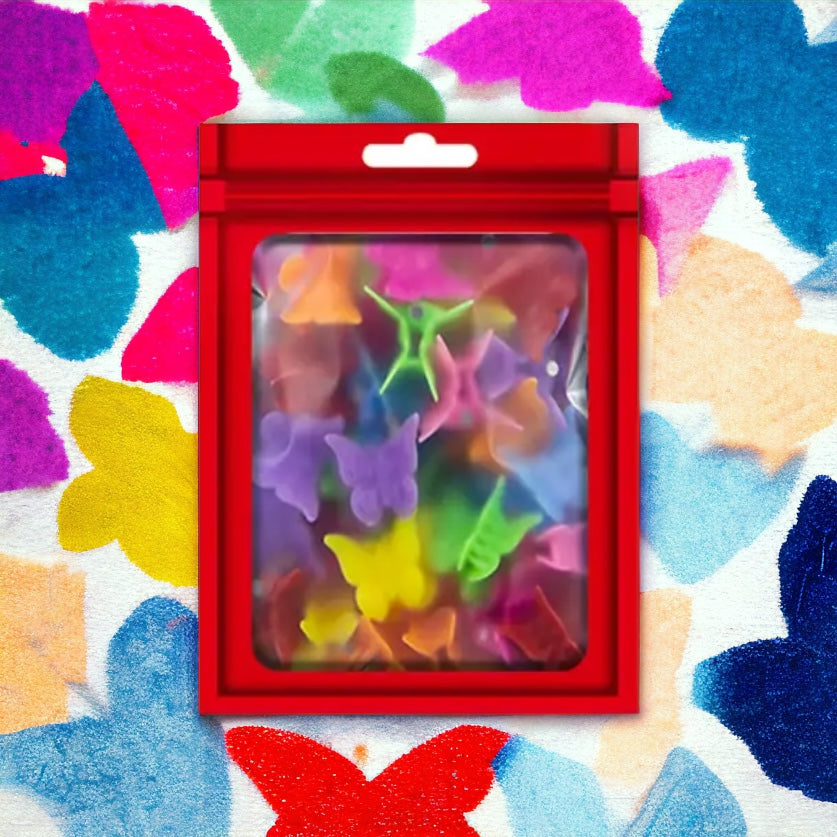 Sachet zip rouge 7xcm