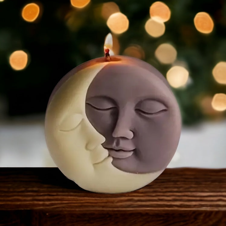 Moule silicone bougie double face