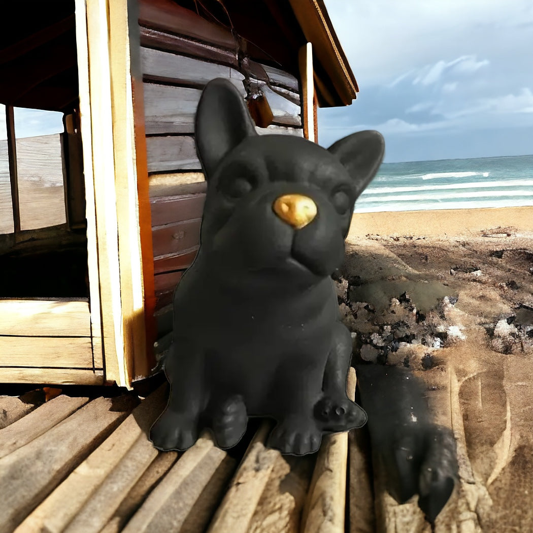 Moule silicone bougie bouledogue