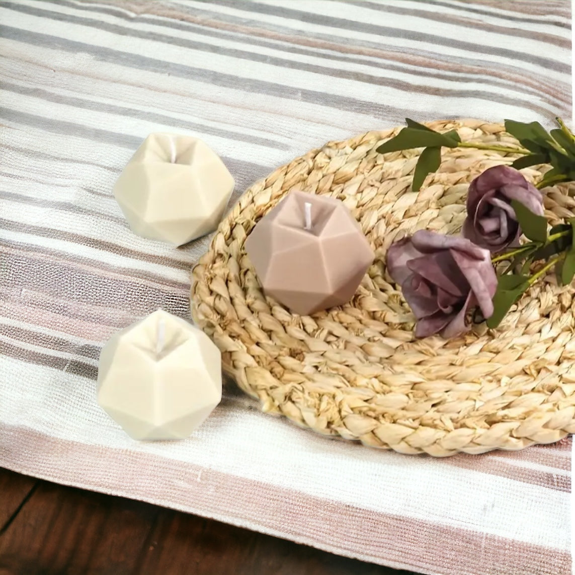 Moule silicone 9 cavités sphère géométriques