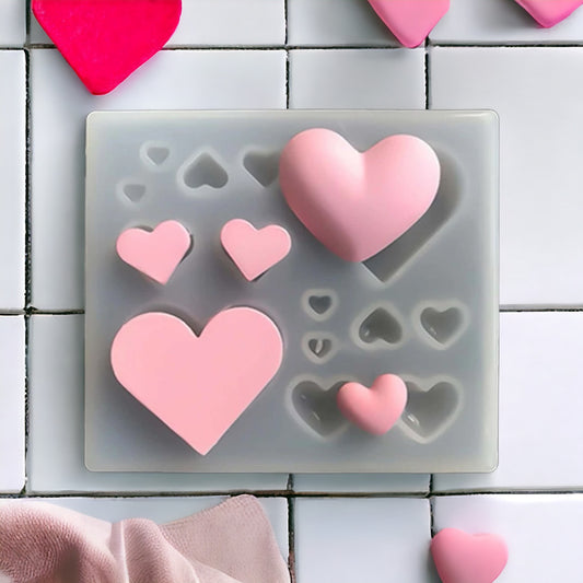 Moule silicone cœur