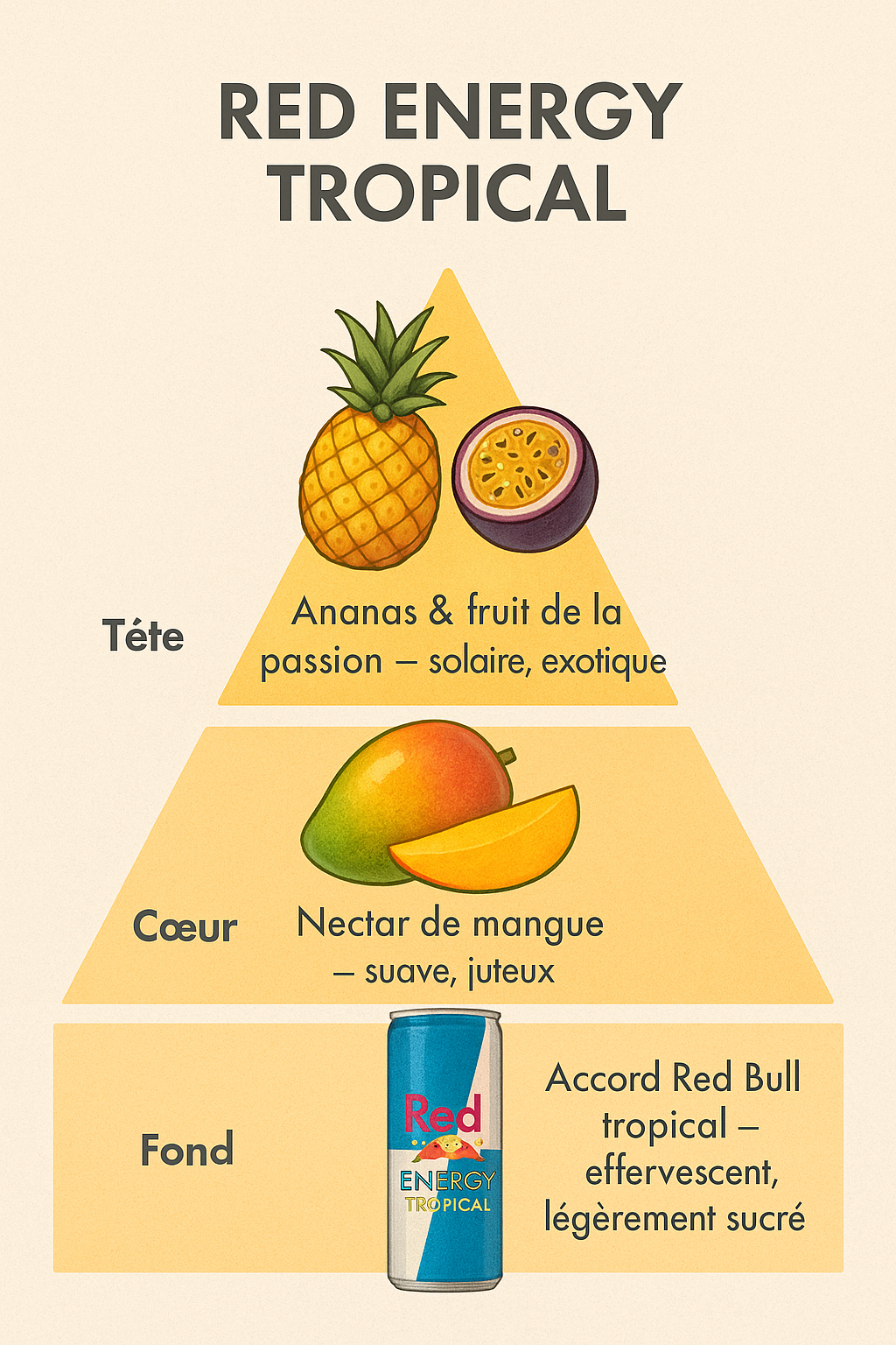 Redbull Energy Tropical