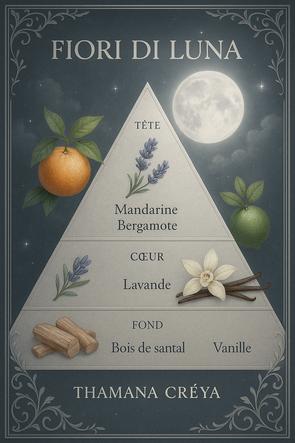 Assouplissent Felce Azzurra Fleur de lune