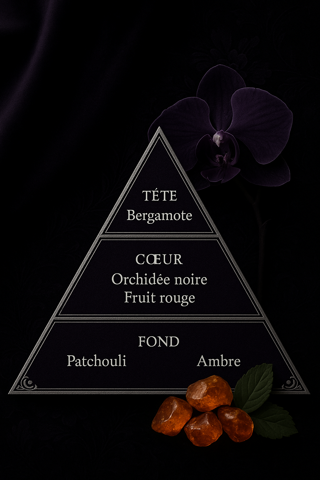 Assouplissent Felce Azzurra Orchidée noire