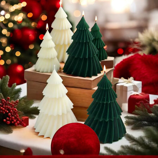 Moule silicone bougie Sapin de Noël