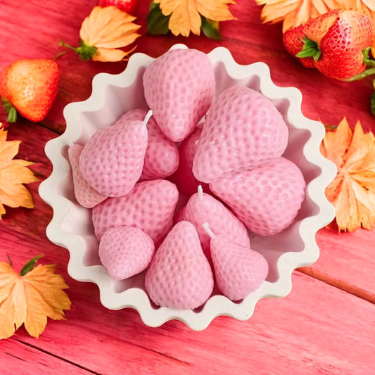 Moule silicone en forme de fraise