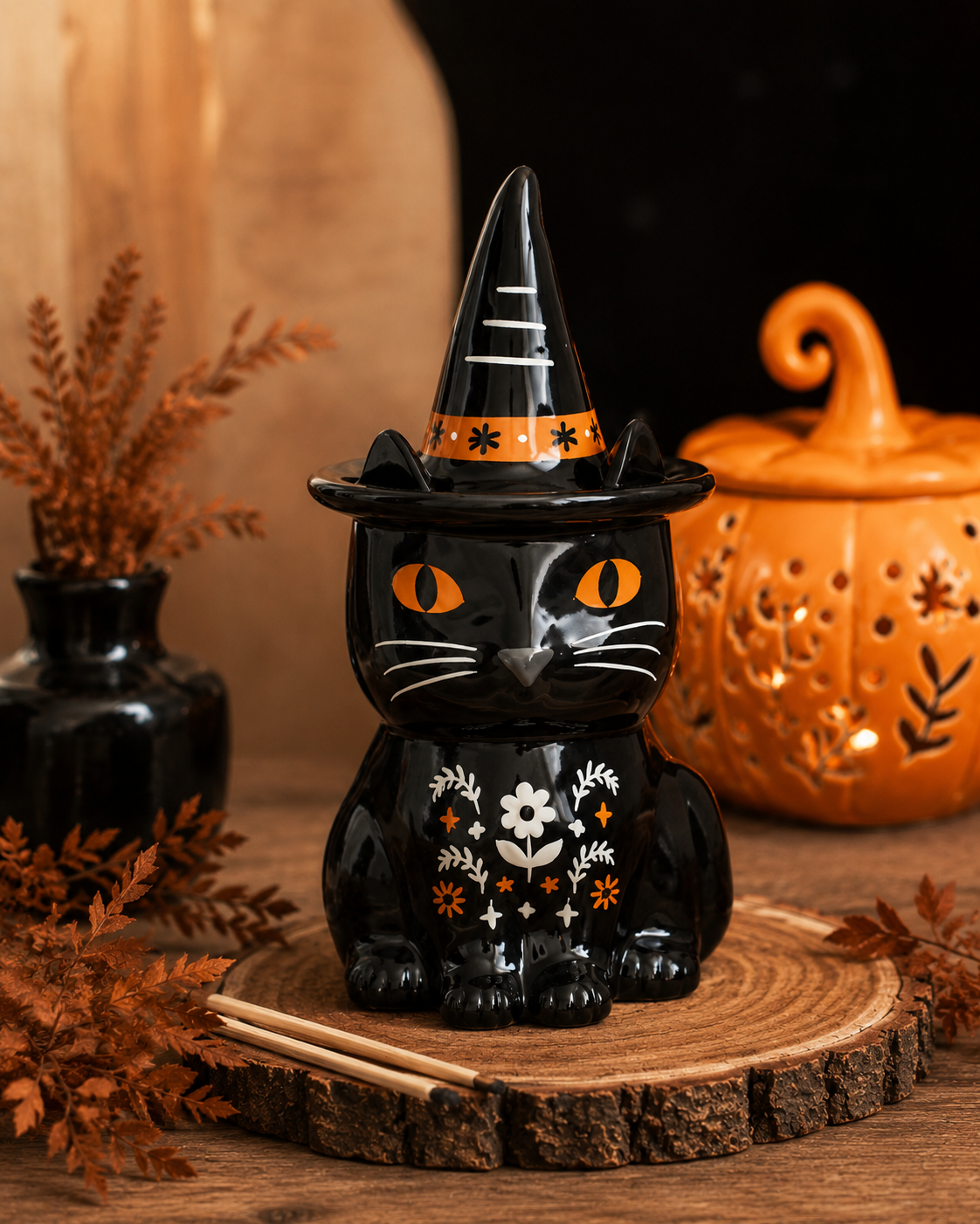 Brûleur Chat Noir Enchanté