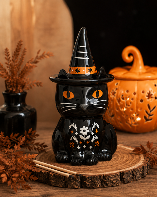 Brûleur Chat Noir Enchanté
