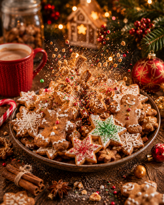Biscuit de Noël explosif