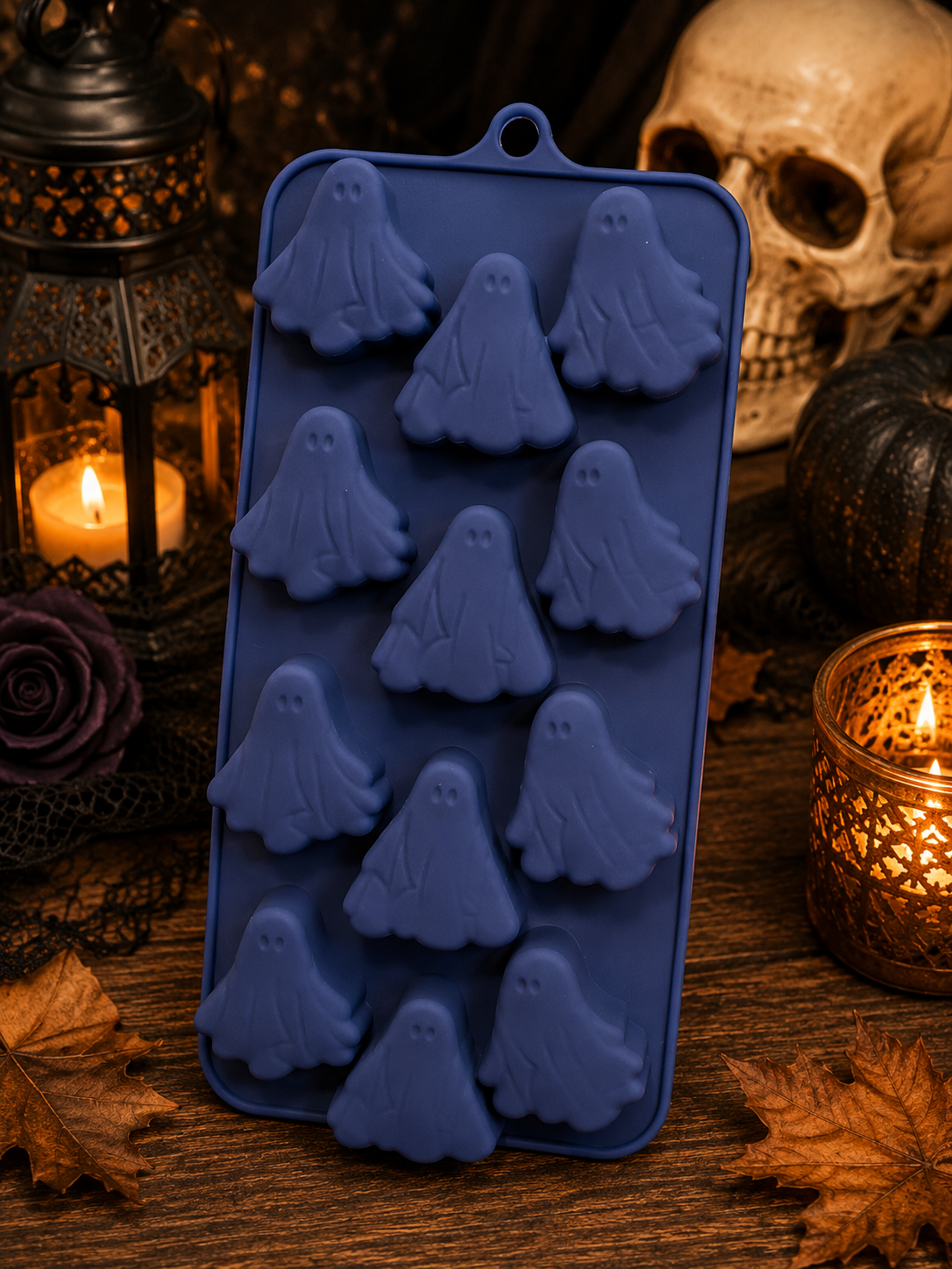 Moule en Silicone Fantômes d’Halloween