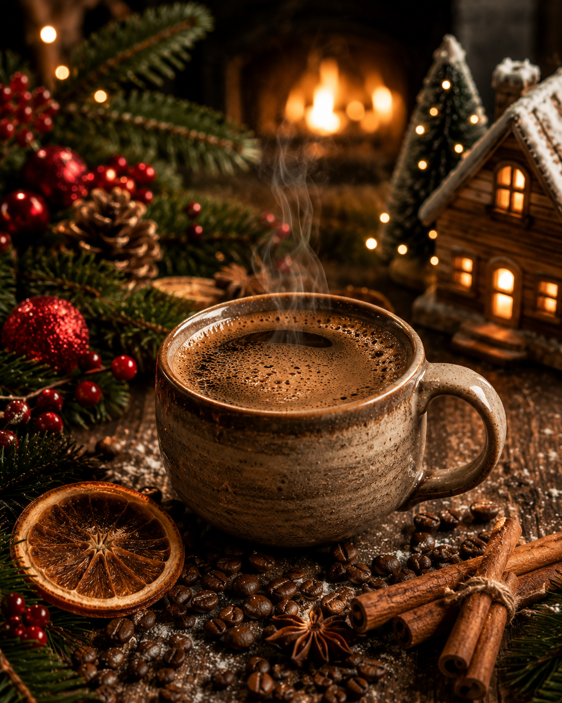 Noël en café