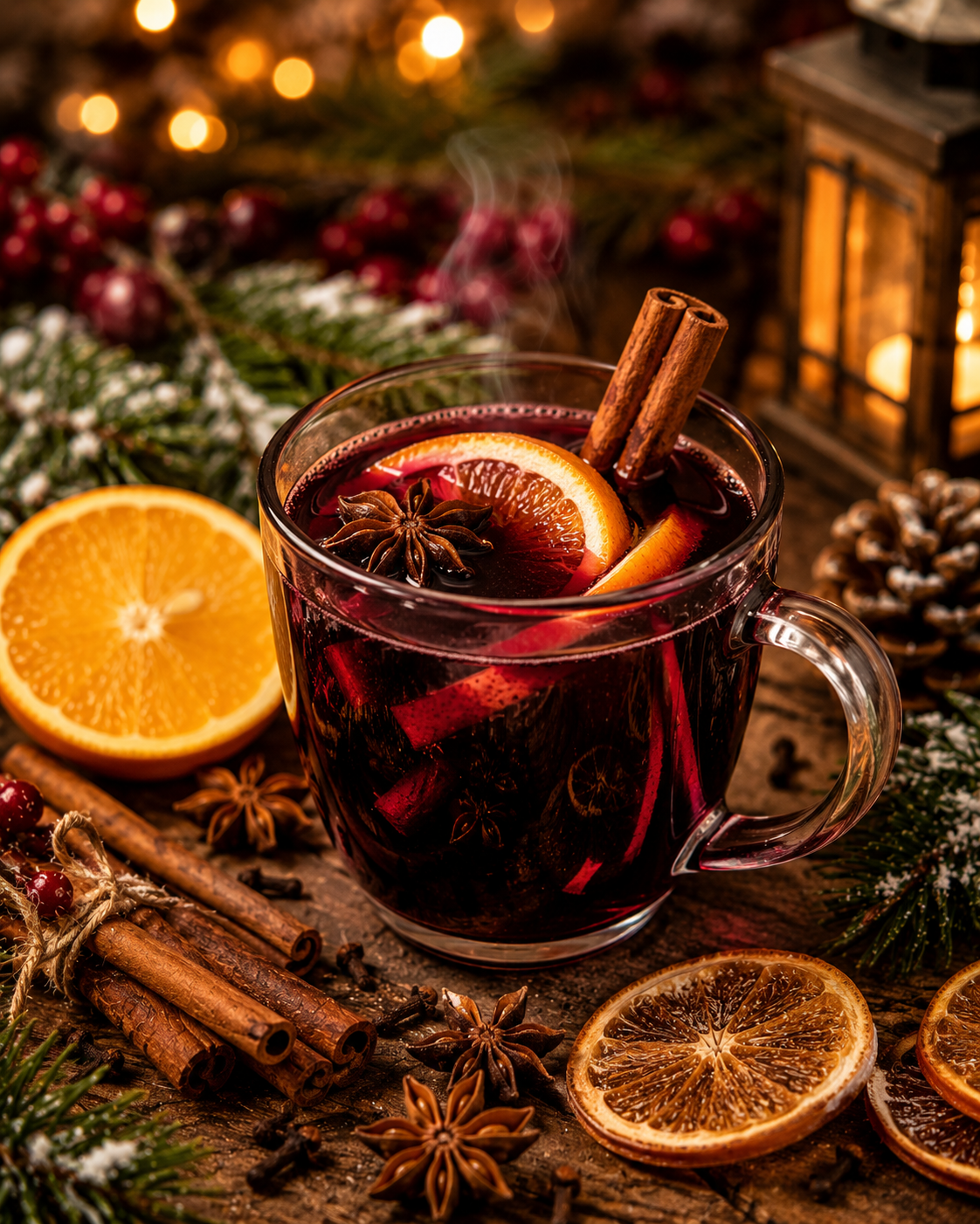 Vin Chaud à la Cannelle