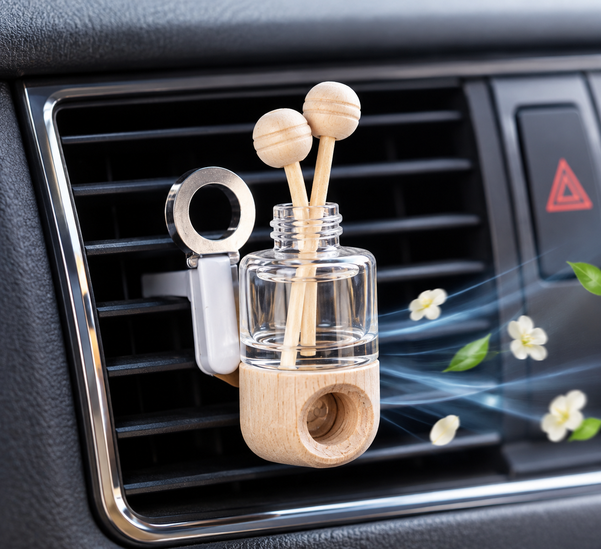 Diffuseur voiture ronde à clipser
