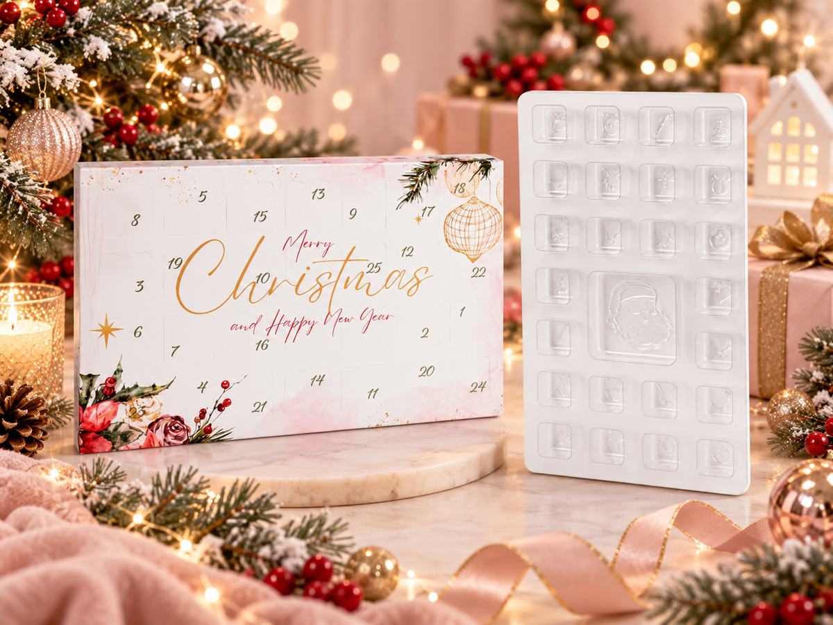 Calendriers de l’Avent pour Fondants Parfumés plusieurs Modèles à choisir