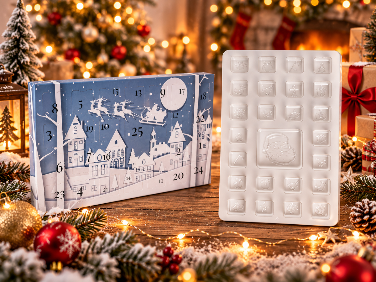 Calendriers de l’Avent pour Fondants Parfumés plusieurs Modèles à choisir