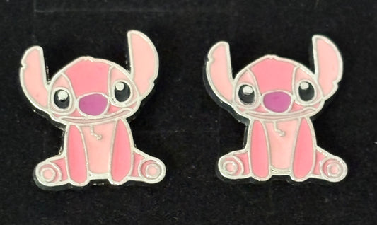 Boucles d’Oreilles Fantaisie – Angel Rose en Acier Inoxydable